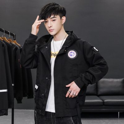 Korean style trendy young handsome camo jackets (5)