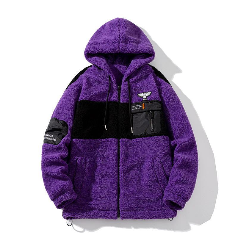 Loose hooded ins country tide fleece jackets