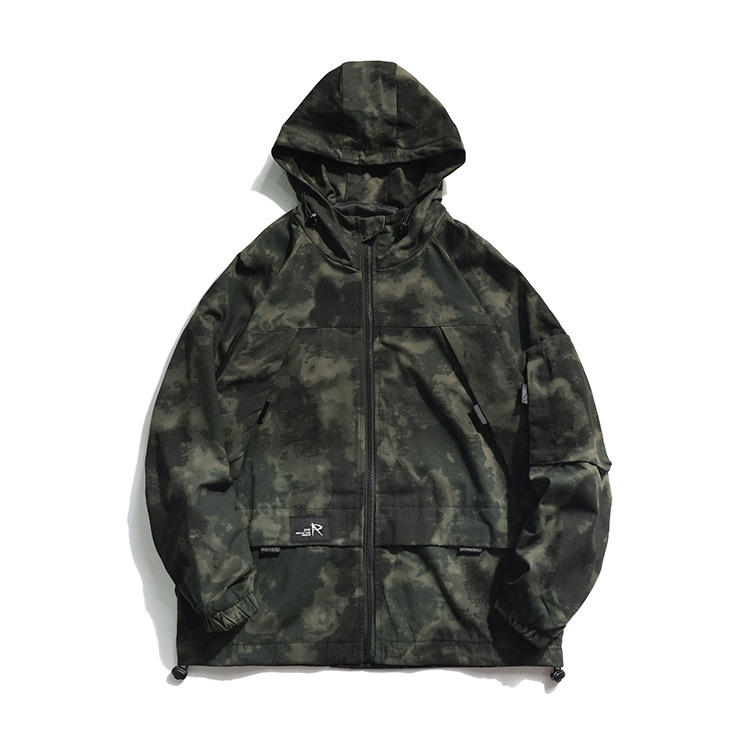 New japanese street fashion brand camo jackets