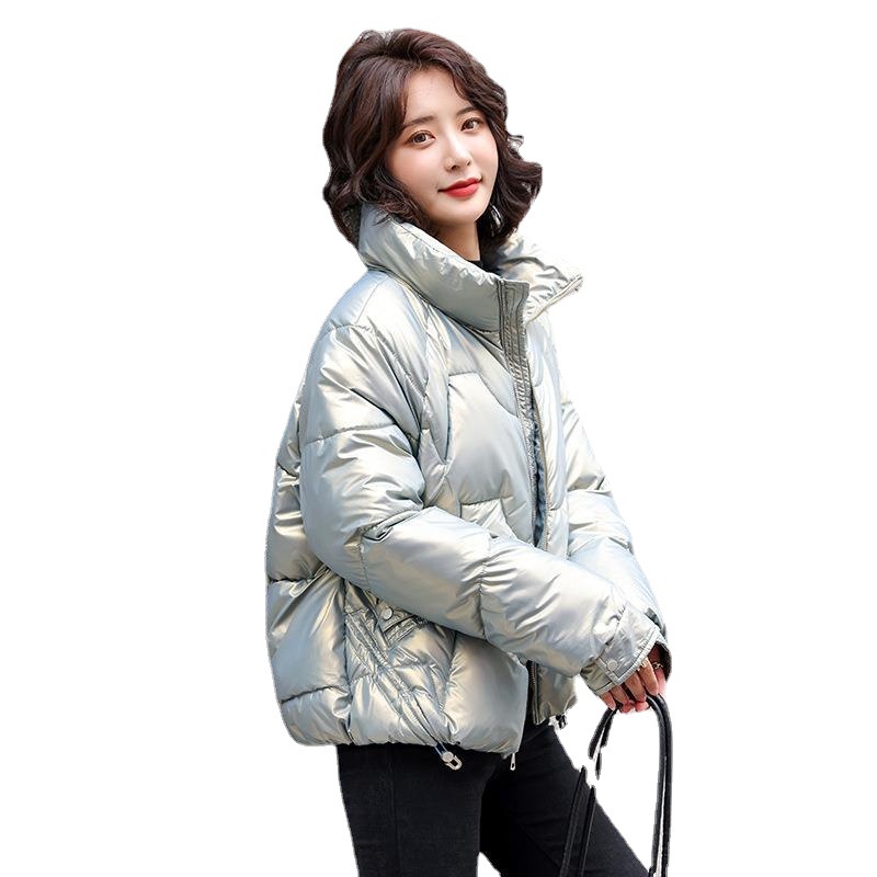 Shiny winter new Korean puffer jackets