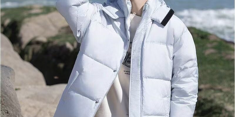 Casual trendy men’s puffer jackets supplier