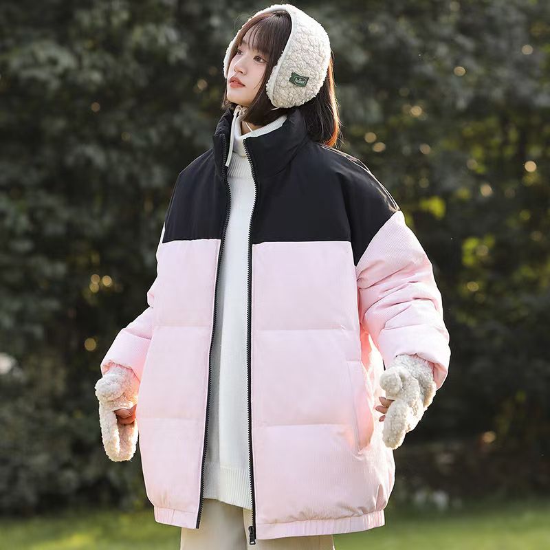 Trendy casual women’s puffer jackets factory