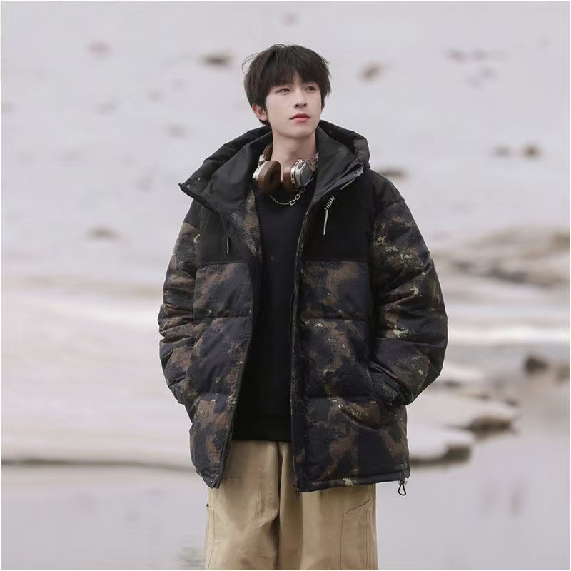 Korean casual men’s puffer jackets manufacturer