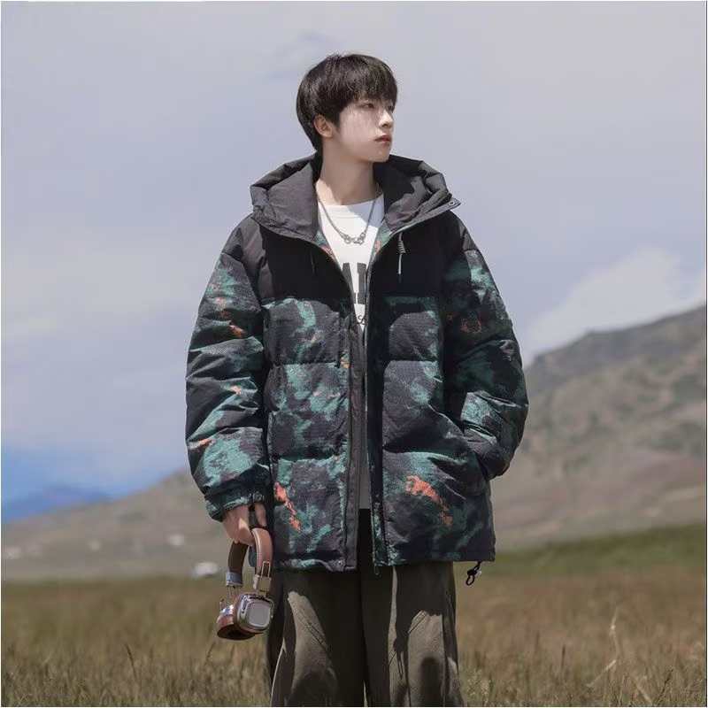 Korean casual men’s puffer jackets manufacturer
