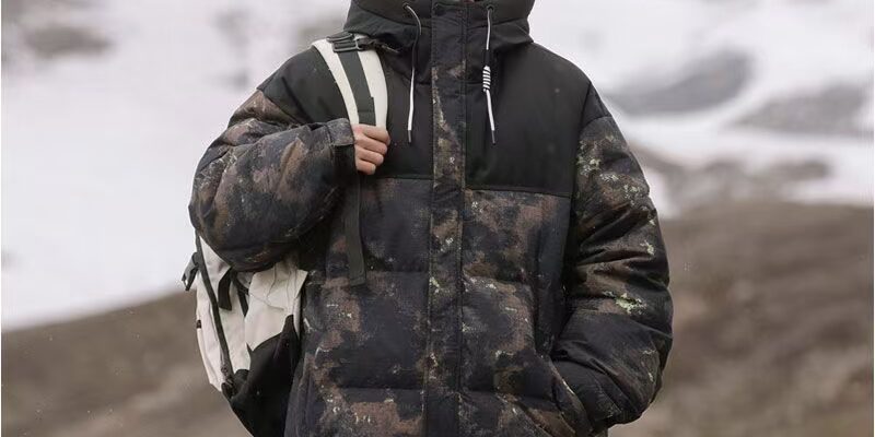 Korean casual men’s puffer jackets manufacturer