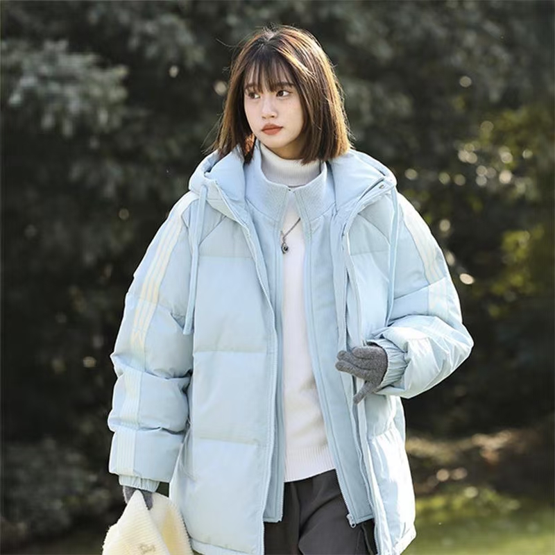 Winter loose women’s puffer jackets factory