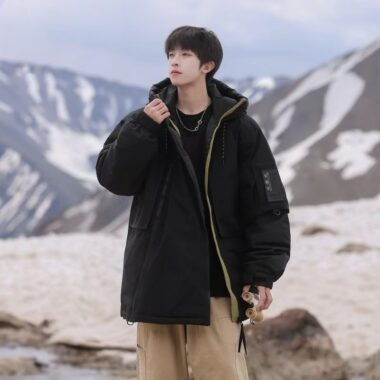 Outdoor fashion men’s puffer jackets supplier