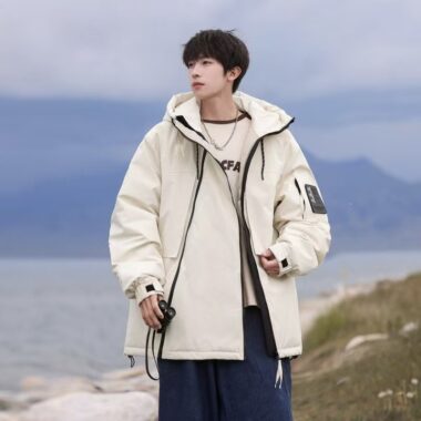 Outdoor fashion men’s puffer jackets supplier