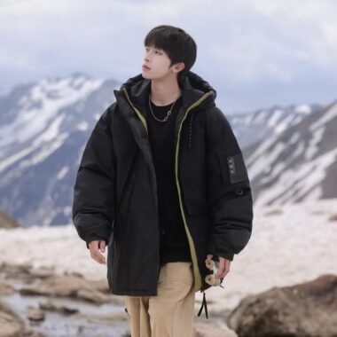 Outdoor fashion men’s puffer jackets supplier