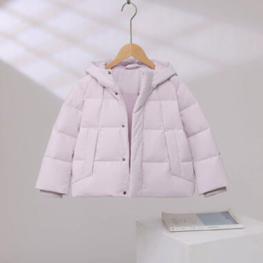Thick Korean short kids puffer jackets winter wear
