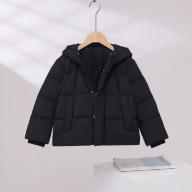 Thick Korean short kids puffer jackets winter wear