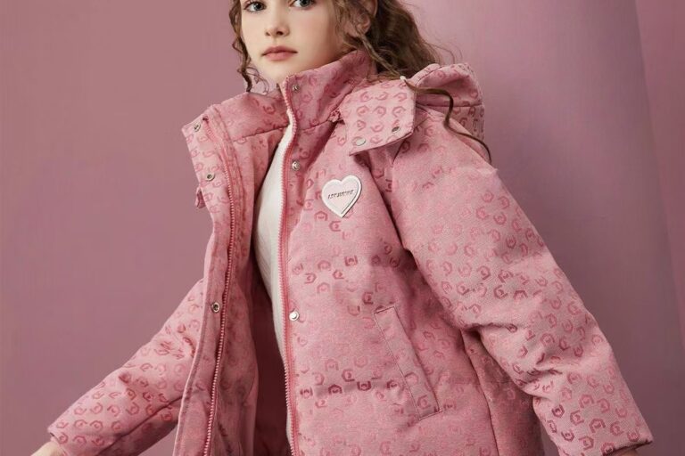 Thick winter fashion kids puffer jackets bulk orders