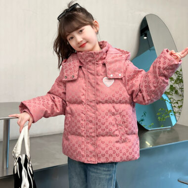 Thick winter fashion kids puffer jackets bulk orders