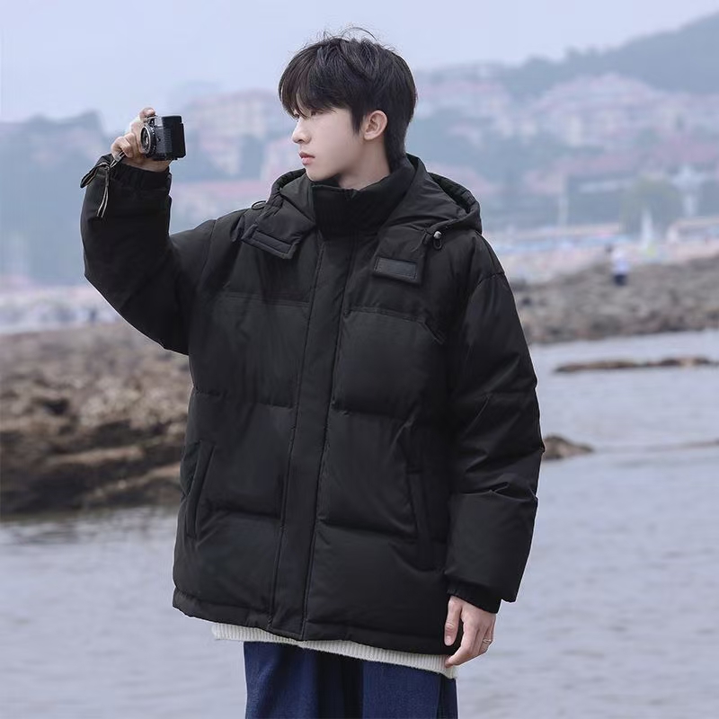 American style thick men’s puffer jackets bulk