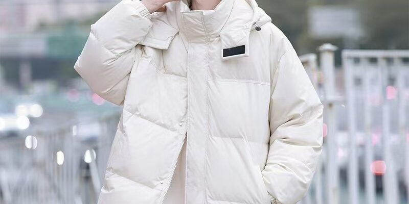 American style thick men’s puffer jackets bulk