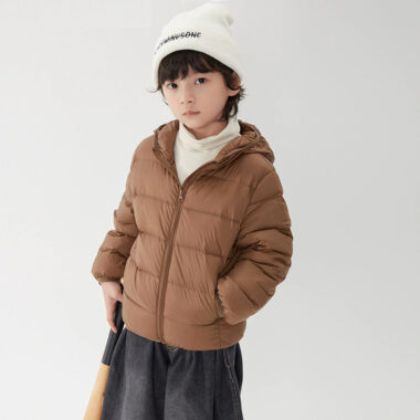 Korean style kids puffer jackets winter wholesale