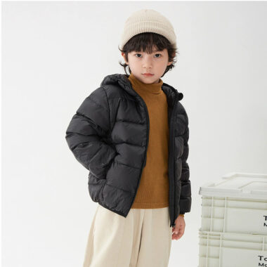 Korean style kids puffer jackets winter wholesale