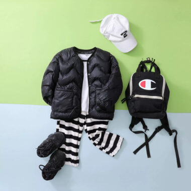 Lightweight thickened kids puffer jackets factory
