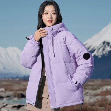 Winter thick warm women’s puffer jackets wholesale