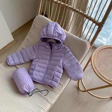 Lightweight kids winter puffer jackets bulk supply
