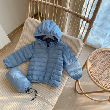 Lightweight kids winter puffer jackets bulk supply