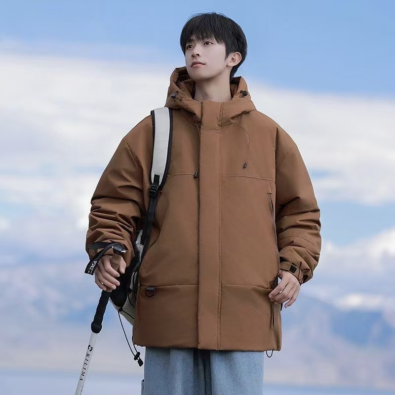 Short down men’s puffer jackets manufacturer