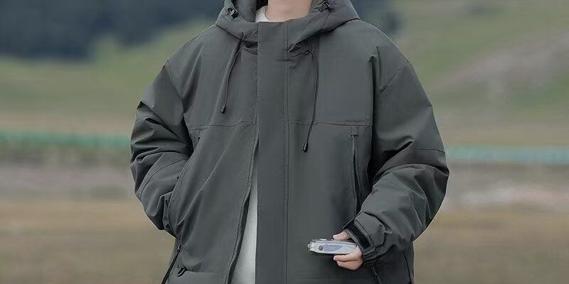 Short down men’s puffer jackets manufacturer