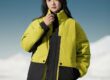 Colorblock stand collar outdoor women’s puffer jackets supplier