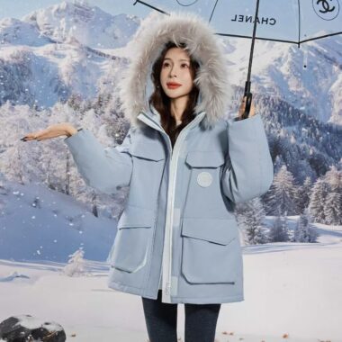 Plus size mid-length women’s puffer jackets supplier