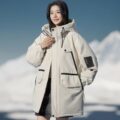 Outdoor winter thick warm women’s puffer jackets factory