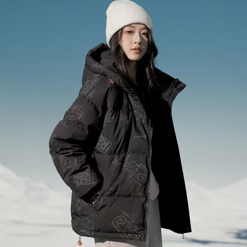 American outdoor windproof warm women puffer jackets
