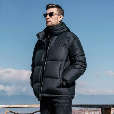 Winter warm cold-proof men puffer jackets