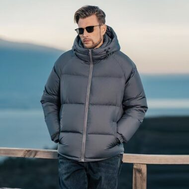 Winter warm cold-proof men puffer jackets