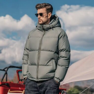 Winter warm cold-proof men puffer jackets