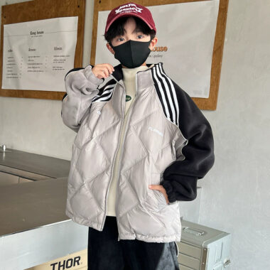 Lightweight stylish boys kids puffer jackets