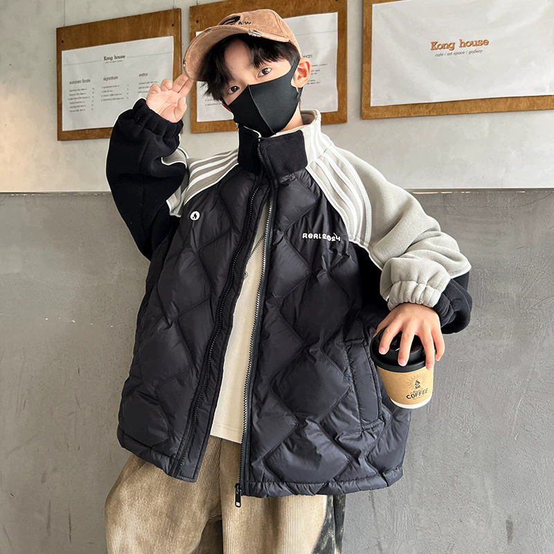 Lightweight stylish boys kids puffer jackets