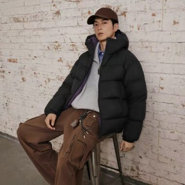 New winter warm men puffer jackets