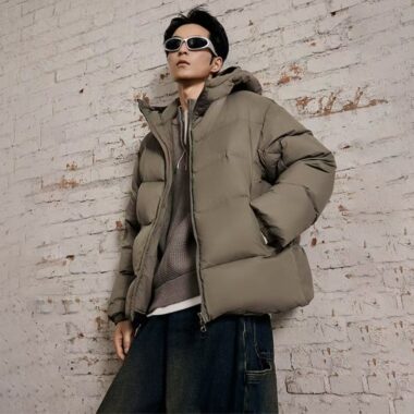 New winter warm men puffer jackets