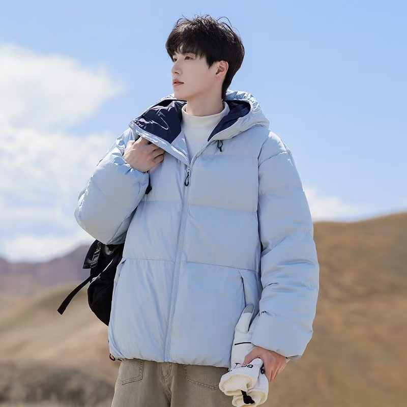 New stylish thick warm men puffer jackets