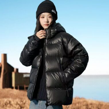Premium thick warm women puffer jackets