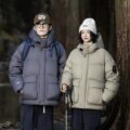 Warm short winter unisex puffer jackets