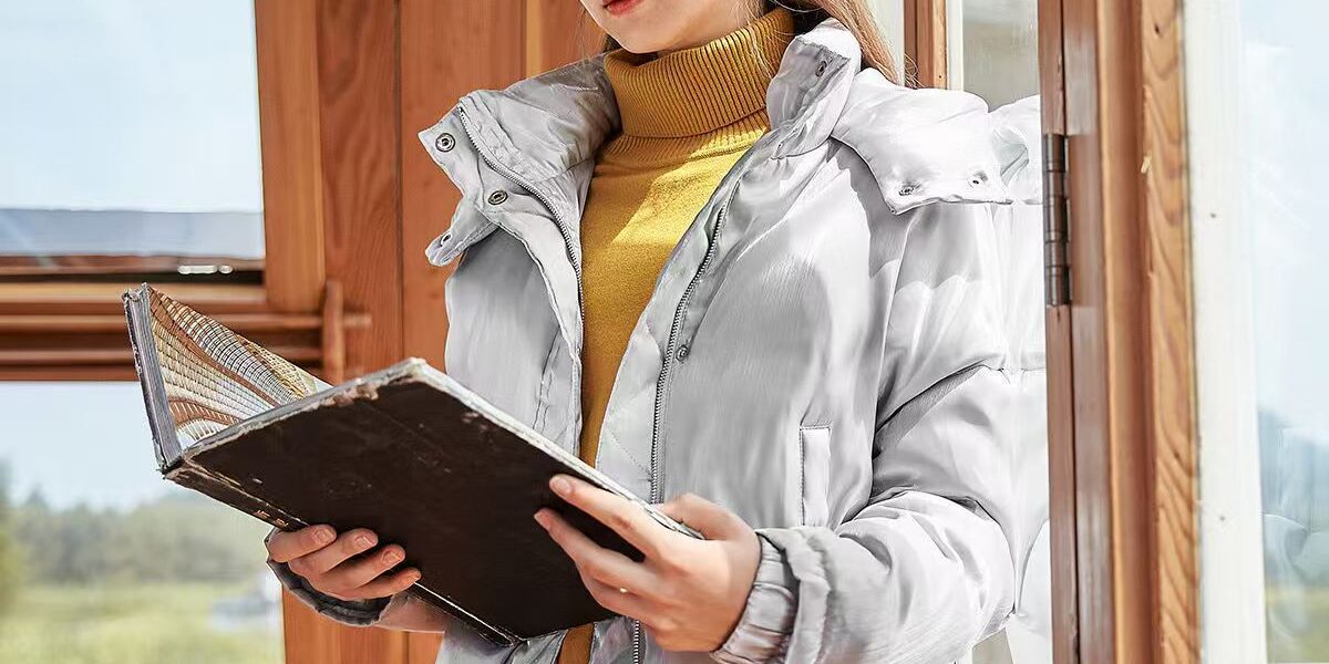 Warm thick short women puffer jackets