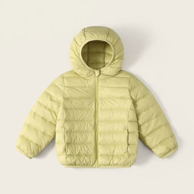 Lightweight warm winter kids puffer jackets