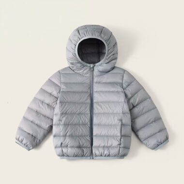 Lightweight warm winter kids puffer jackets