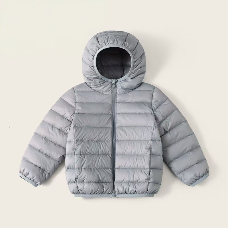 Lightweight warm winter kids puffer jackets