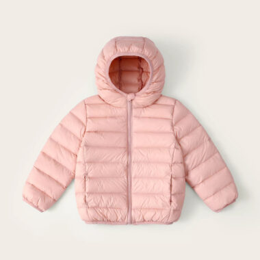 Lightweight warm winter kids puffer jackets