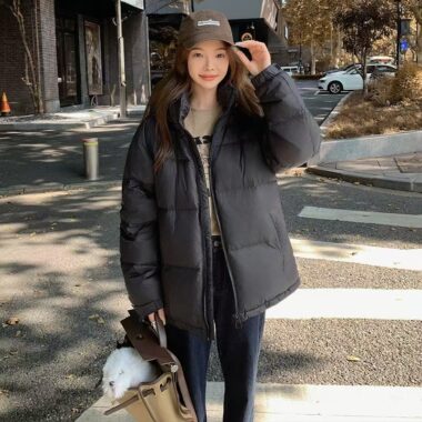 Winter thick warm women puffer jackets