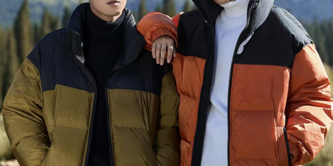 Winter warm loose unisex puffer jackets