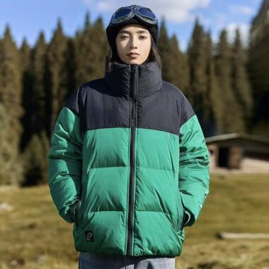 Winter warm loose unisex puffer jackets