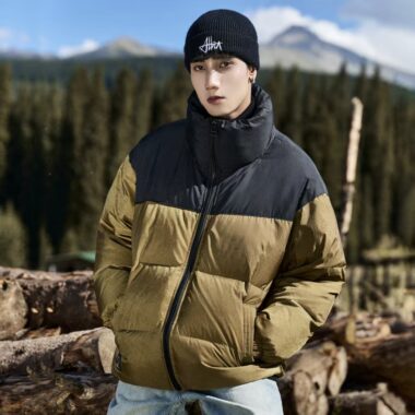 Winter warm loose unisex puffer jackets